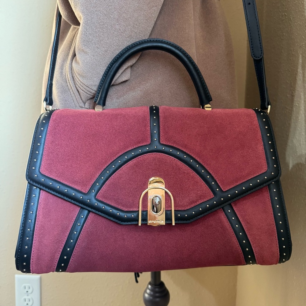 Cromia Italian made genuine leather ladies handbag